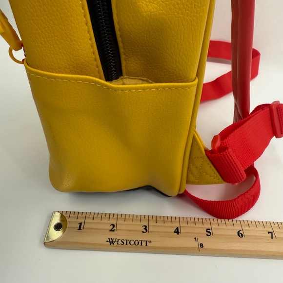 Disney Winnie The Pooh Backpack NEW Yellow Faux Leather Mini Honey Pot Coin - Picture 12 of 14